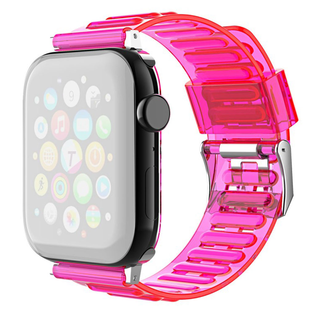 Universal translucent style watch band - Rose#serie_6