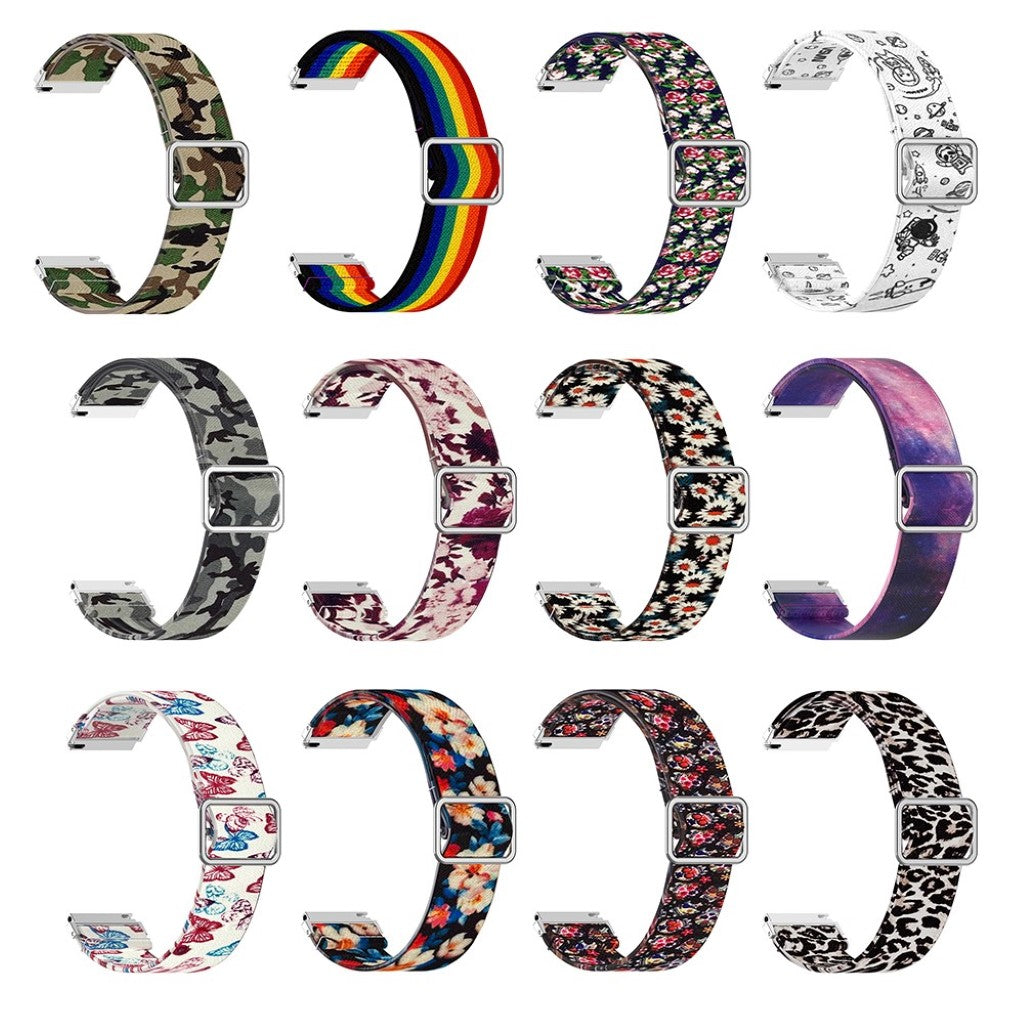 Mega kønt Universal Nylon Rem - Flerfarvet#serie_11