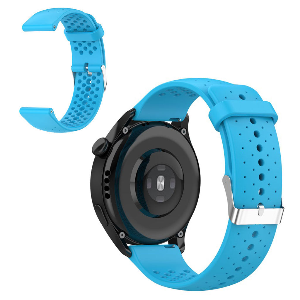 22mm Universal silicone adjustable watch strap - Sky Blue#serie_8