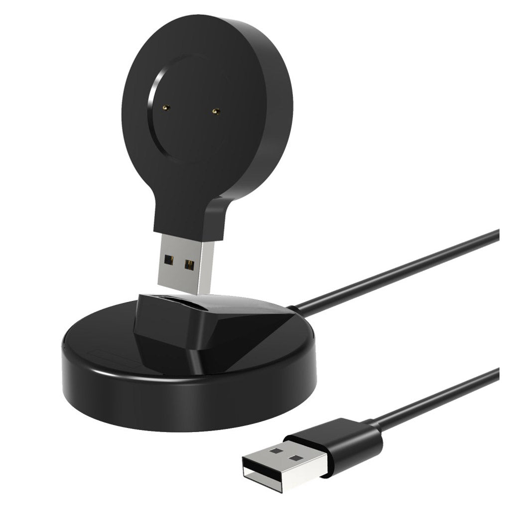 Portable mini USB charging cable + dock station for Huawei and Honor watch - Black#serie_1