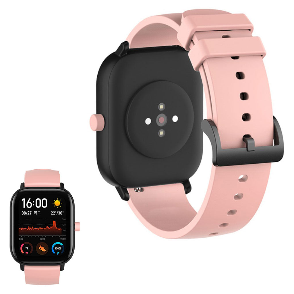 20mm Universal replacement silicone watch strap - Pink#serie_5