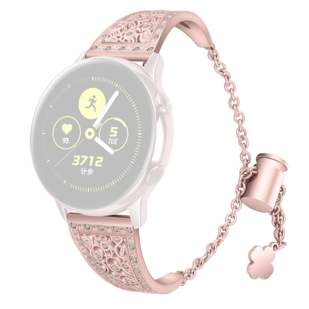 Skøn Universal Metal og Rhinsten Rem - Pink#serie_2