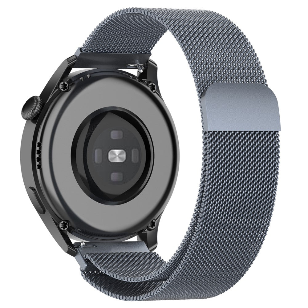 22mm Universal milanese stainless steel watch strap - Grey#serie_2