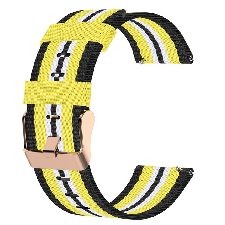 Meget kønt Universal Stof Urrem - Gul#serie_6