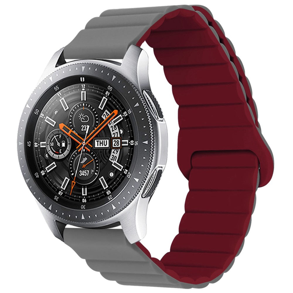 Meget elegant Universal Silikone Urrem - Sølv#serie_8