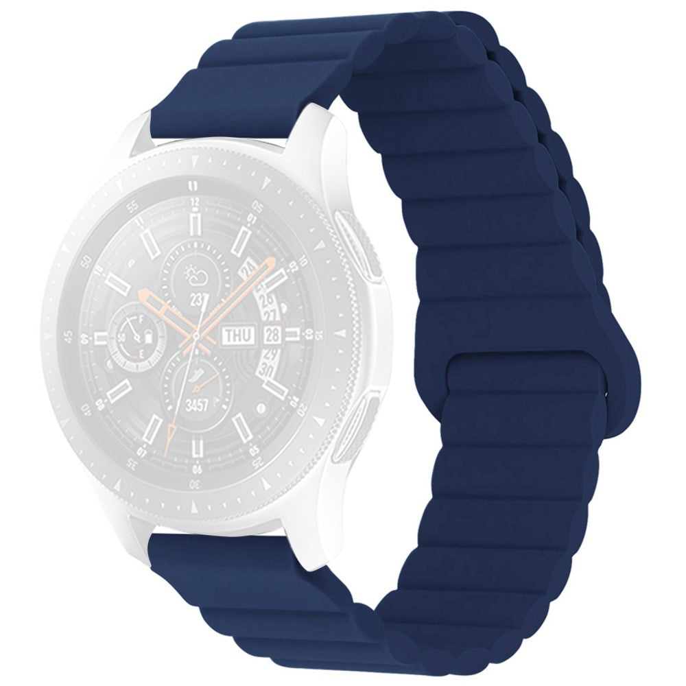 20mm Universal silicone watch strap - Blue#serie_9
