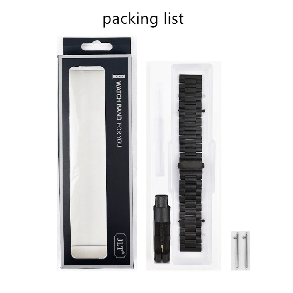 Rigtigt kønt Universal Metal Urrem - Sort#serie_1