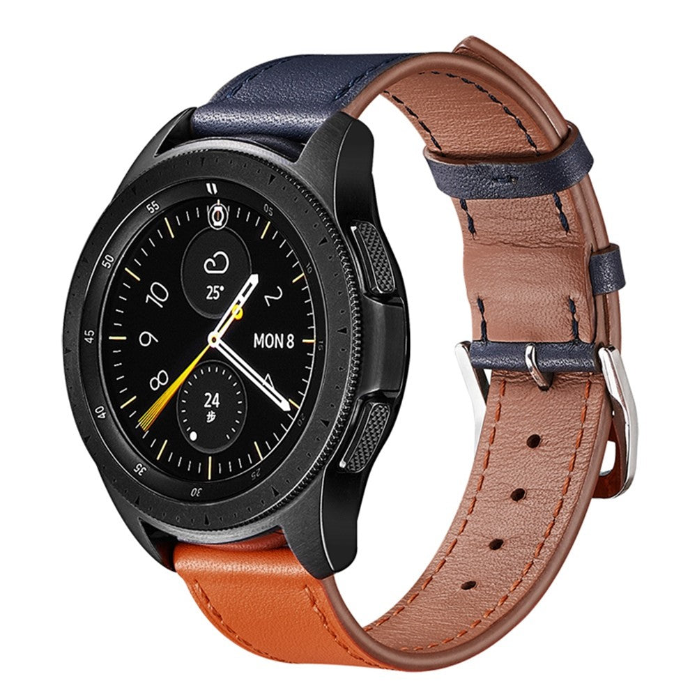 Rigtigt flot Universal Ægte læder Urrem - Orange#serie_4