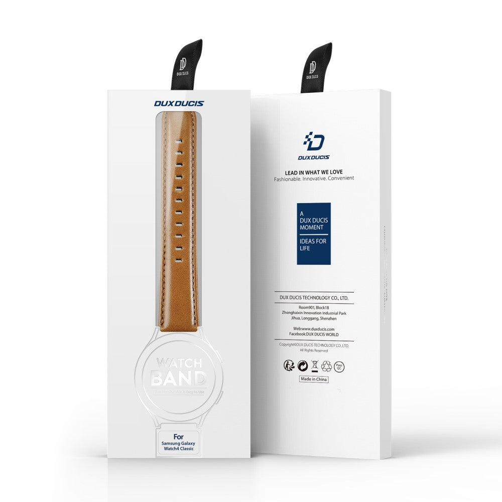 Super cool Universal Kunstlæder Urrem - Brun#serie_2