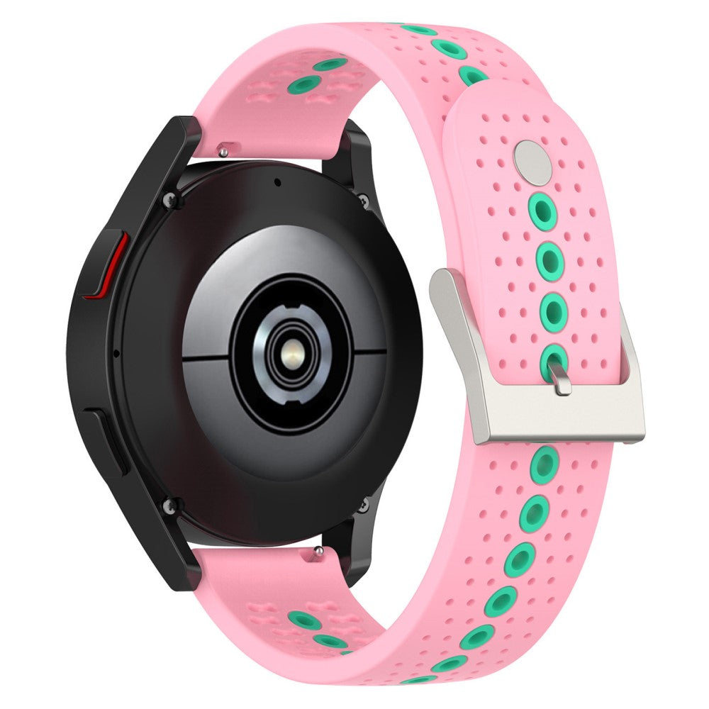 20mm Universal dual color watch strap - Pink / Green#serie_5