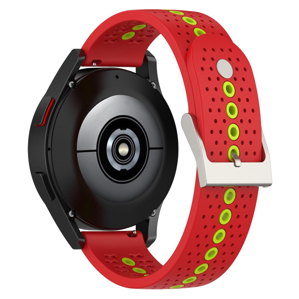 20mm Universal dual color watch strap - Red / Green#serie_7