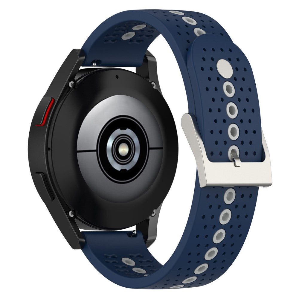 20mm Universal dual color watch strap - Midnignt Blue / Black#serie_9