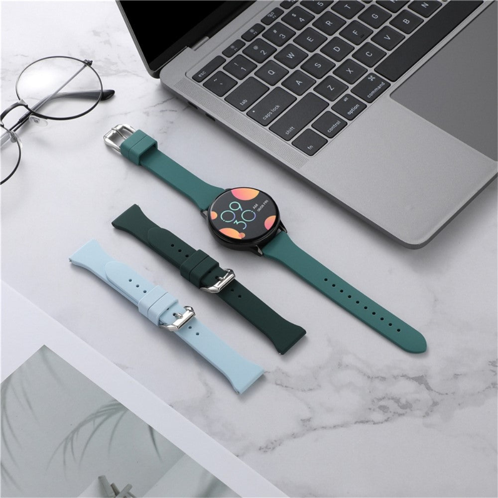 Vildt kønt Universal Silikone Urrem - Hvid#serie_3