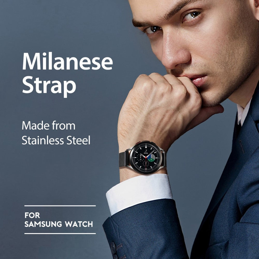 Nydelig Universal Metal Urrem - Sort#serie_1