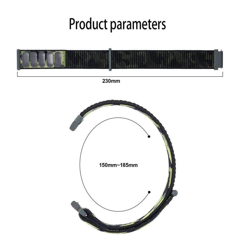 Meget komfortabel Universal Nylon Rem - Grøn#serie_5