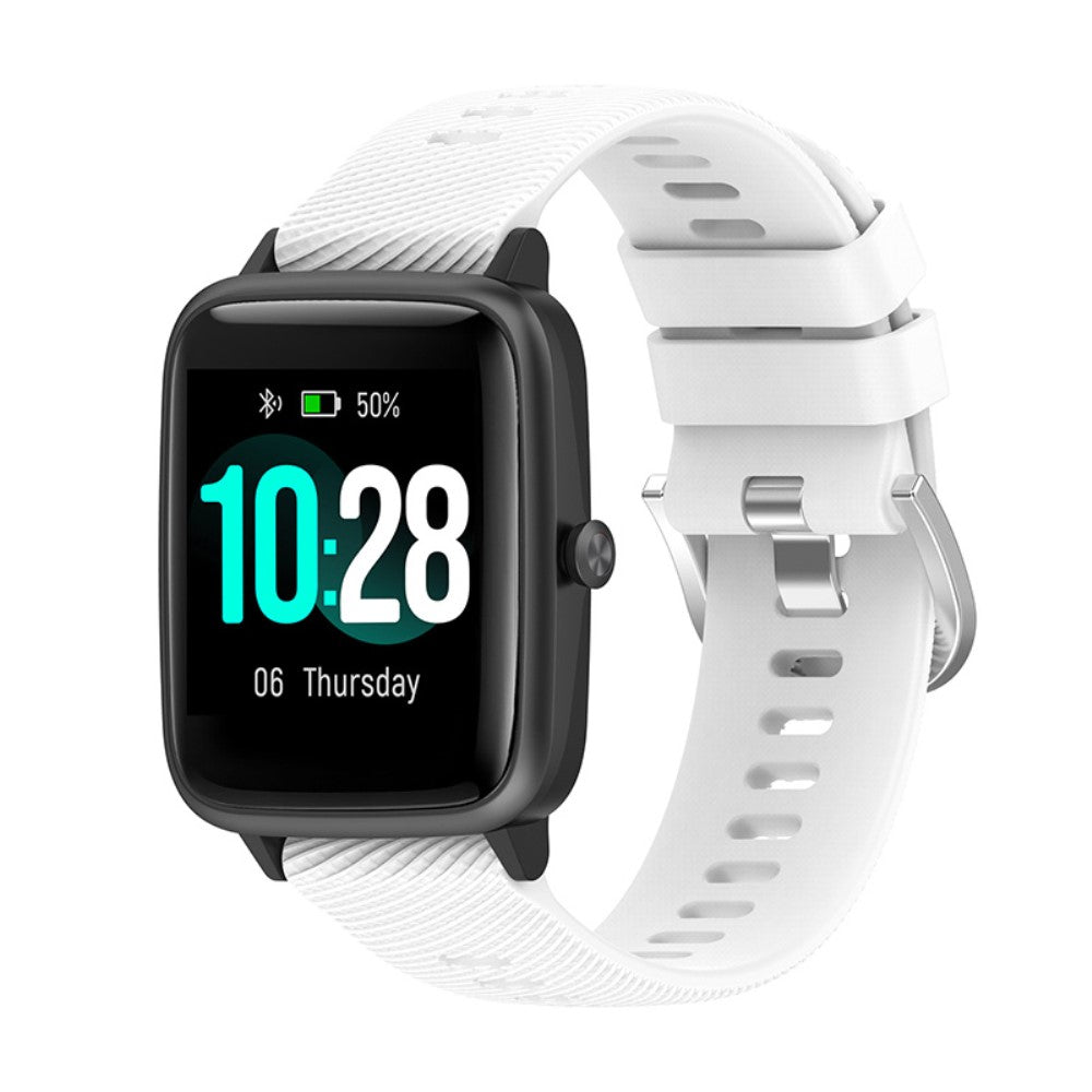 Meget hårdfør Universal Silikone Rem - Hvid#serie_8