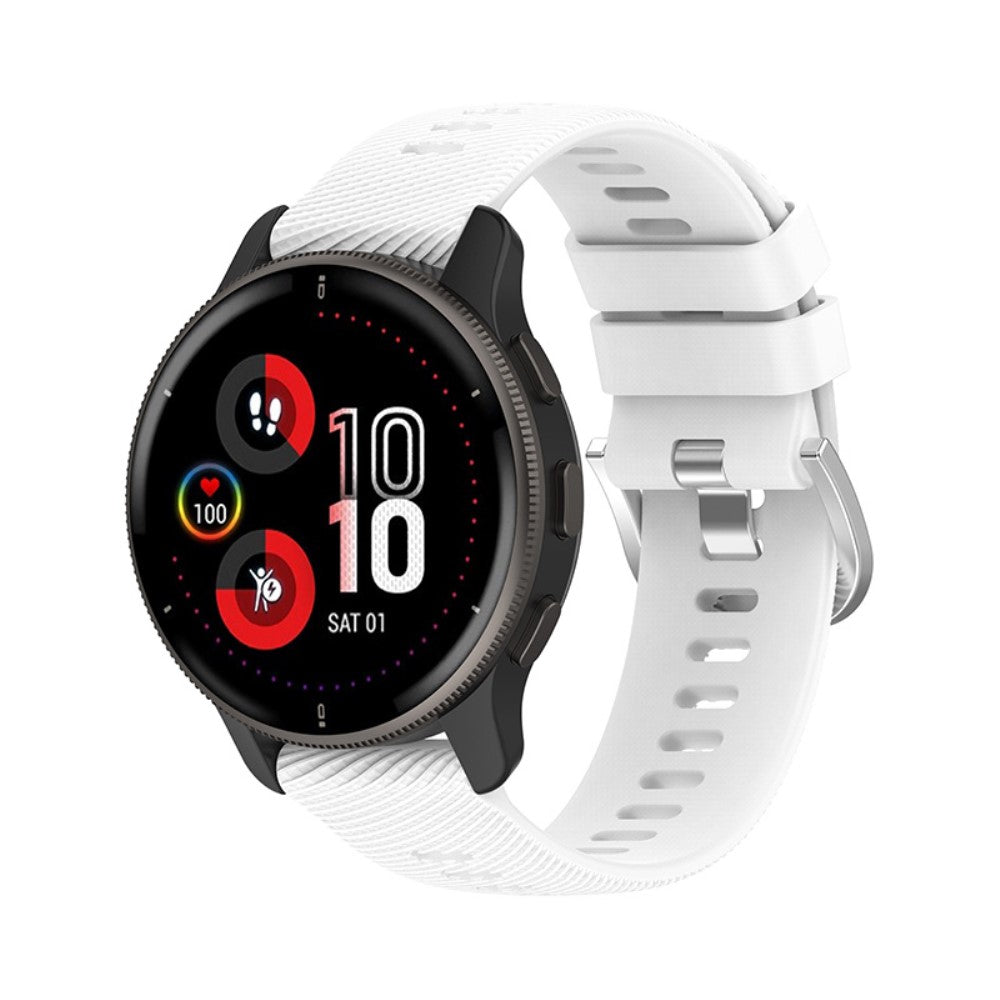 Meget skøn Universal Silikone Rem - Hvid#serie_1