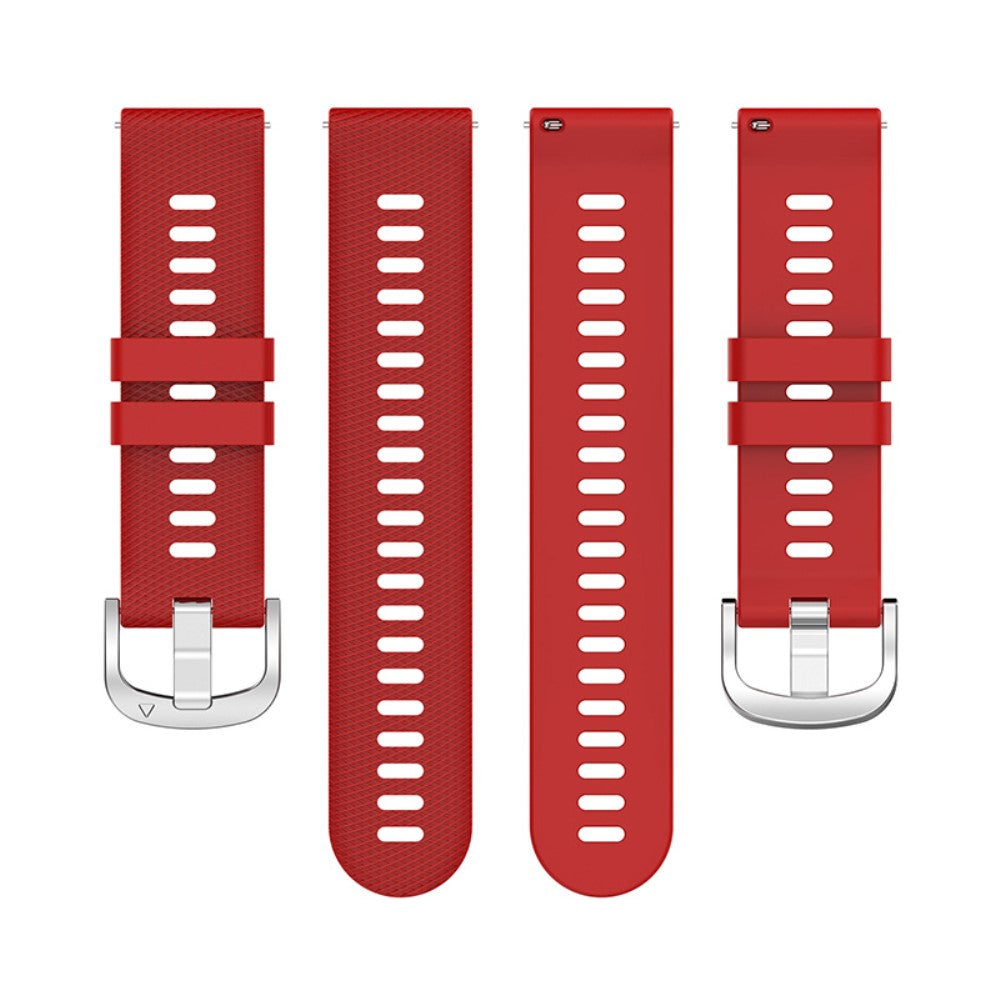 Meget skøn Universal Silikone Rem - Rød#serie_10