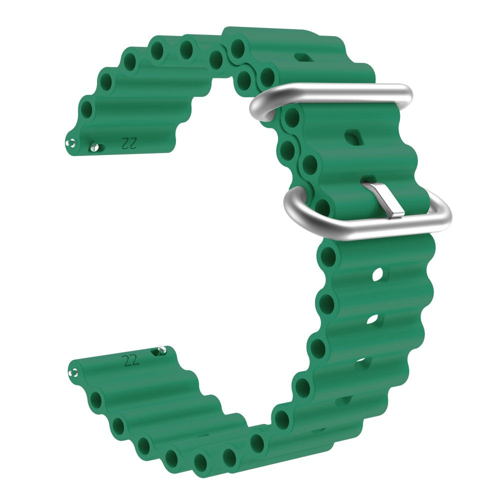 20mm Universal silicone watch strap - Army Green#serie_9