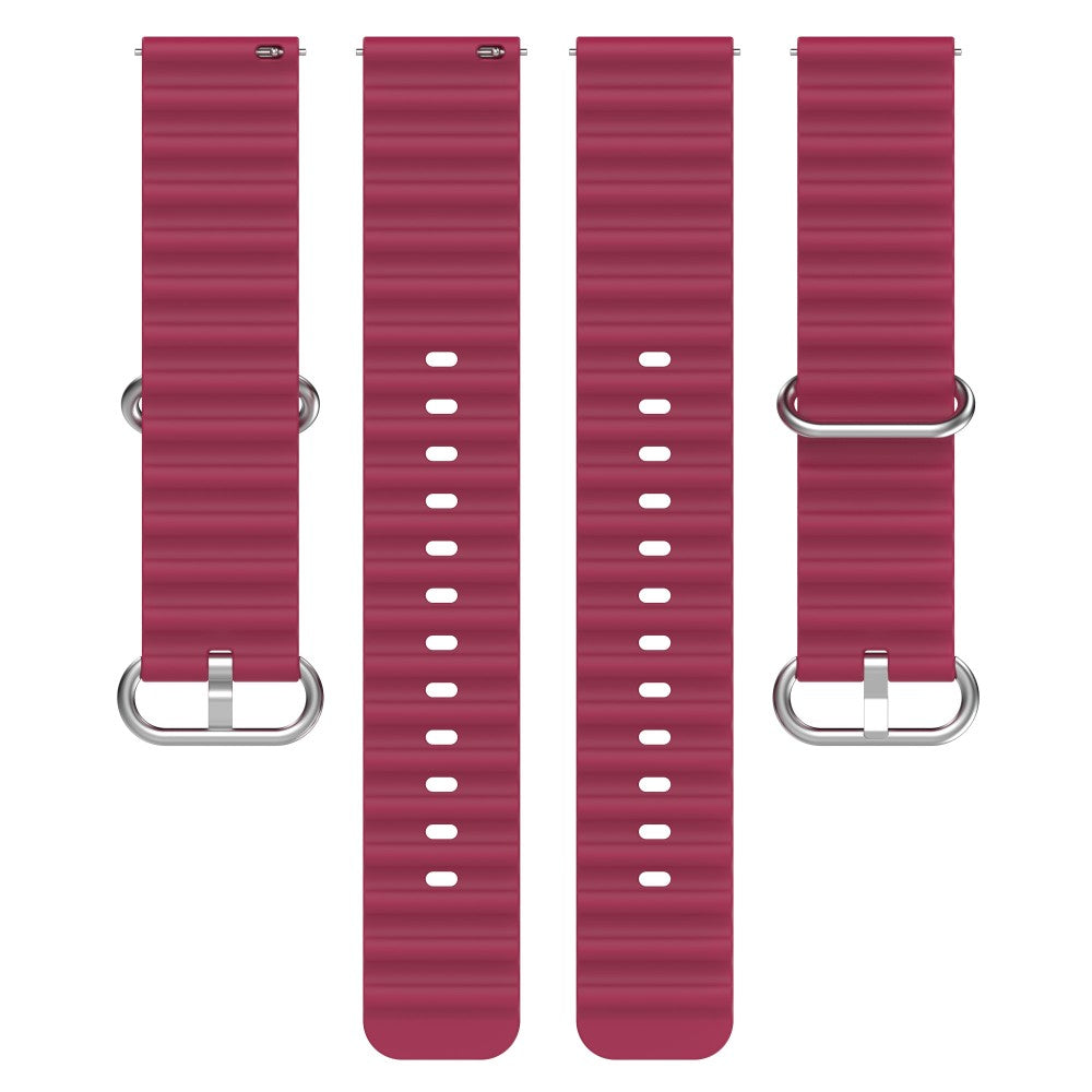 Mega komfortabel Universal Silikone Rem - Rød#serie_10