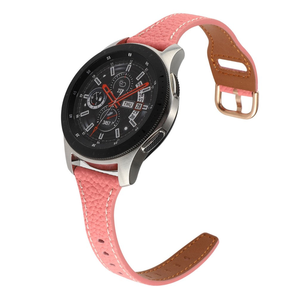 Rigtigt smuk Universal Ægte læder Rem - Pink#serie_4