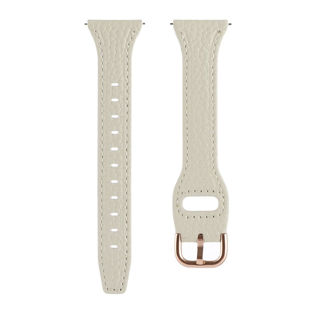 Rigtigt smuk Universal Ægte læder Rem - Hvid#serie_5