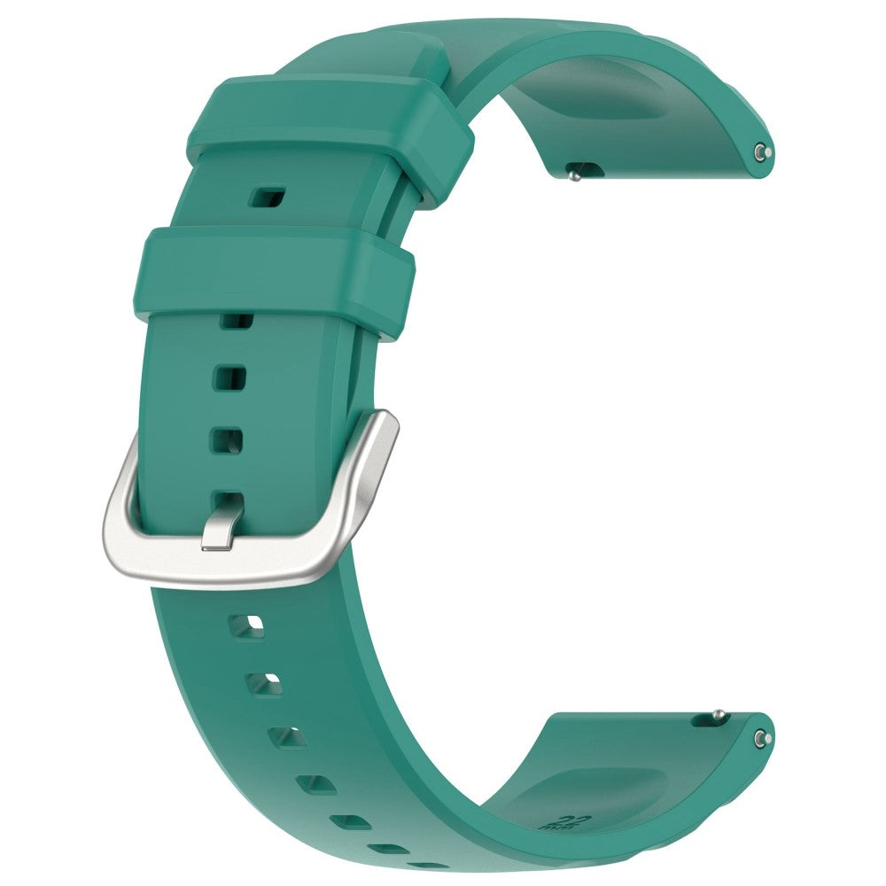 22mm Universal silicone watch strap - Blackish Green#serie_4