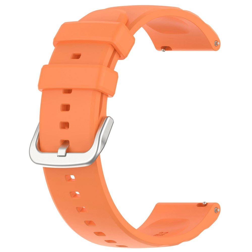 22mm Universal silicone watch strap - Orange#serie_8