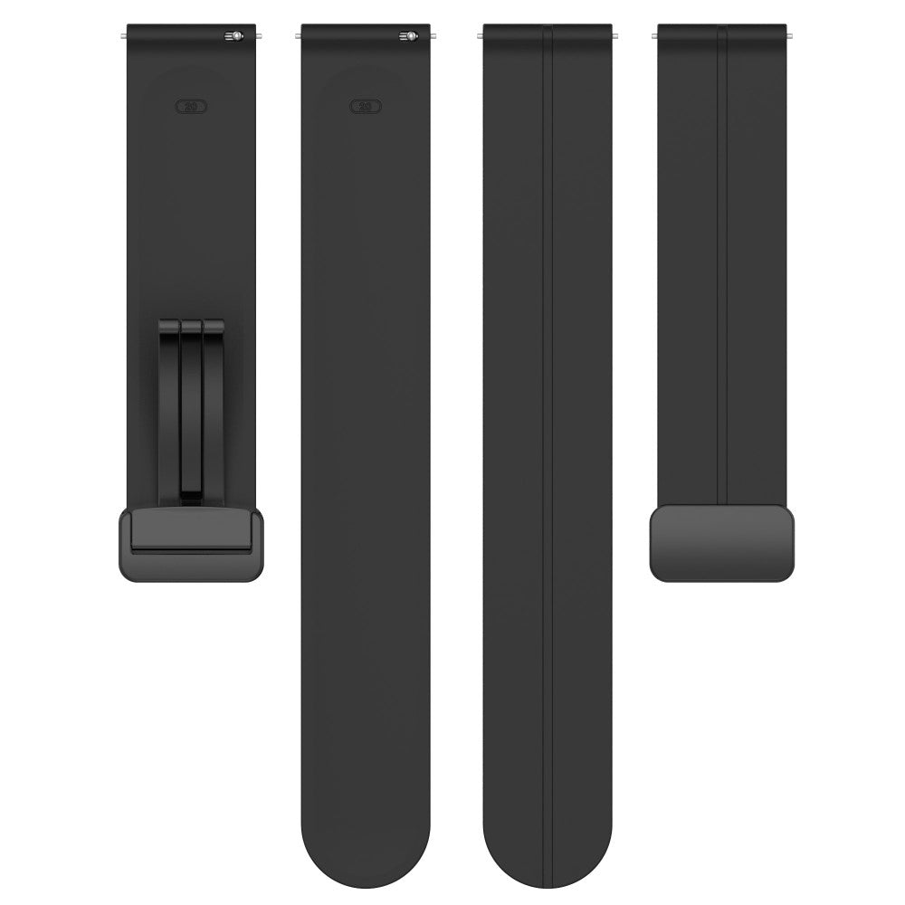 Super kønt Universal Silikone Rem - Sort#serie_1