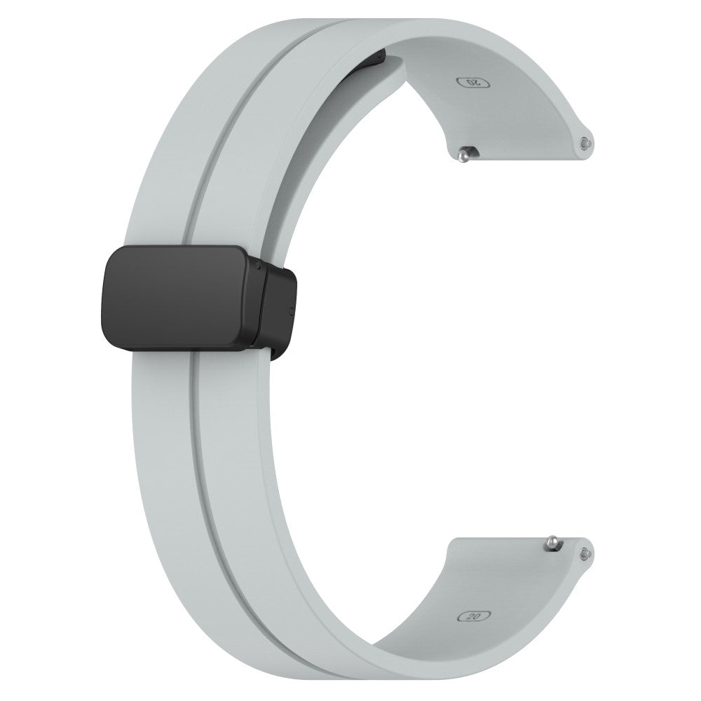 Super kønt Universal Silikone Rem - Sølv#serie_8