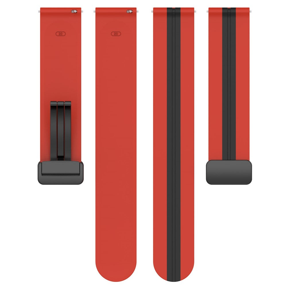 Super skøn Universal Silikone Rem - Rød#serie_9