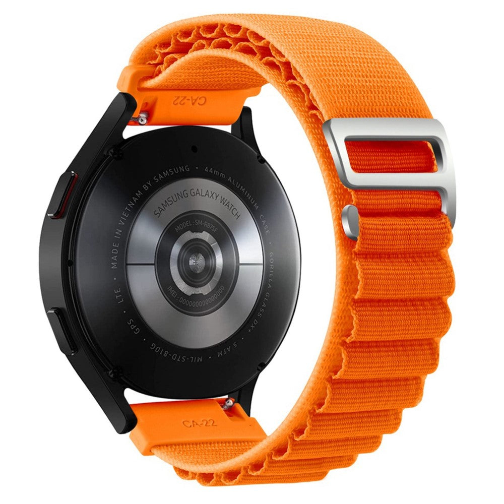 20mm Universal nylon watch strap - Orange#serie_4