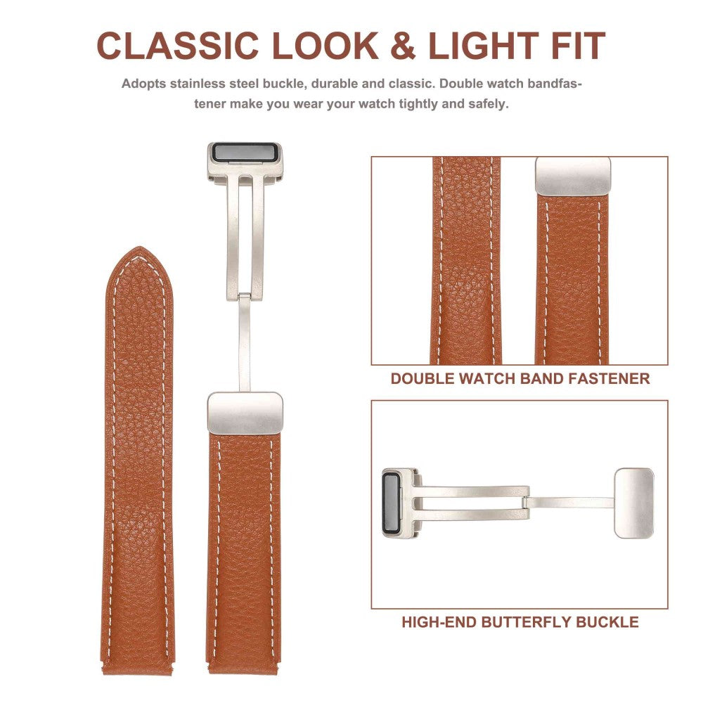 Vildt cool Universal Ægte læder Rem - Brun#serie_2