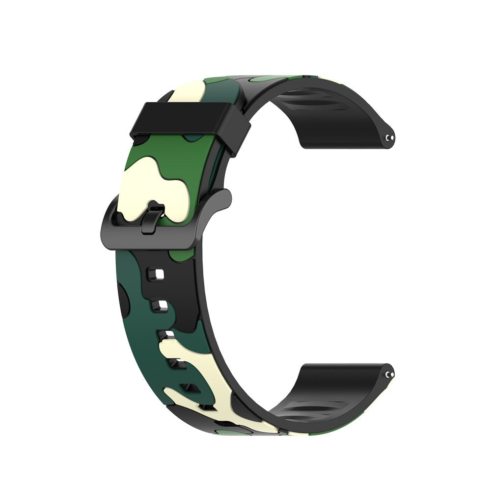 22mm Universal stealthy camouflage style watch strap - Camouflage Green#serie_6