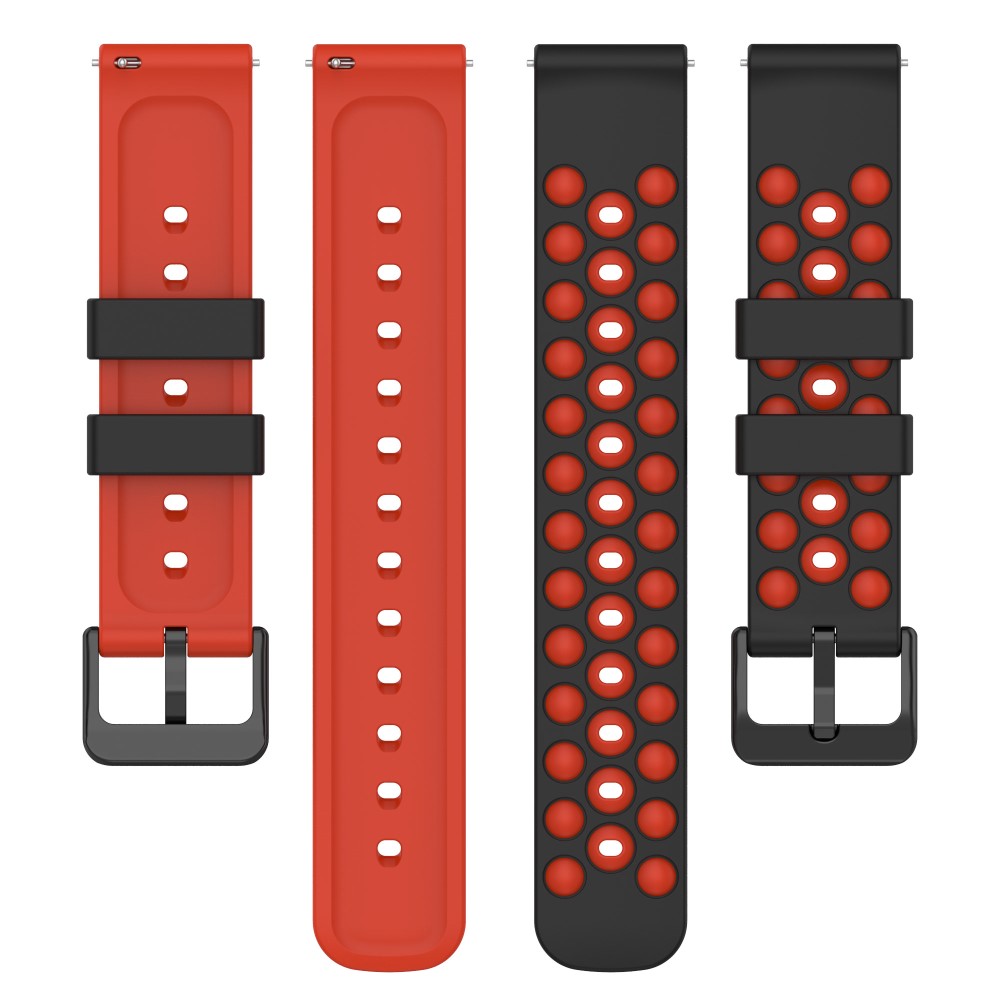 Rigtigt fed Universal Silikone Rem - Rød#serie_6