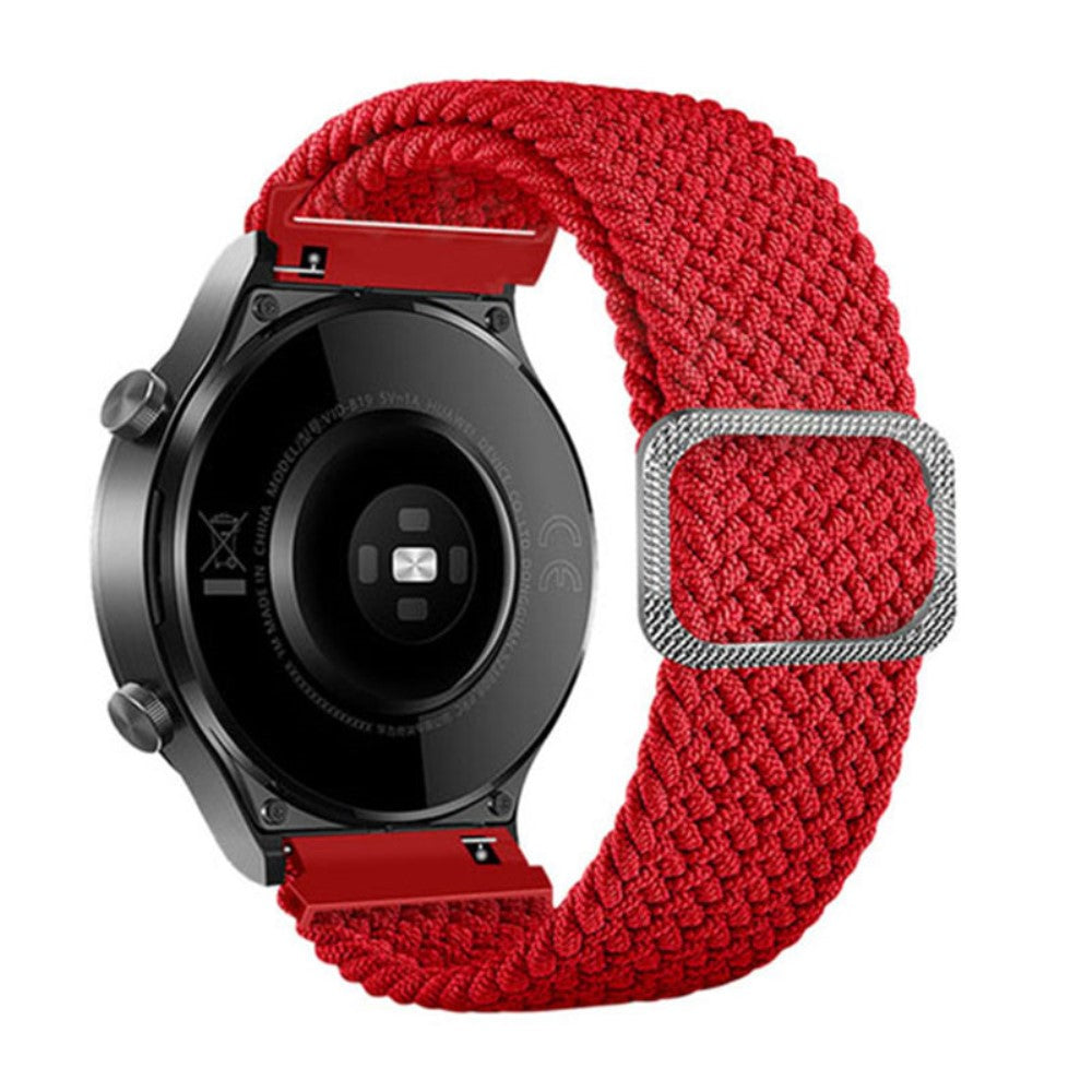 22mm Universal nylon strap with buckle - Red#serie_11