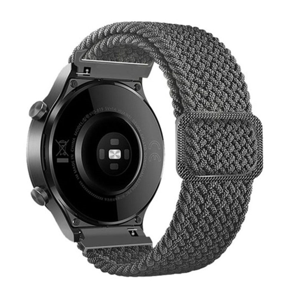 22mm Universal nylon strap with buckle - Grey#serie_12