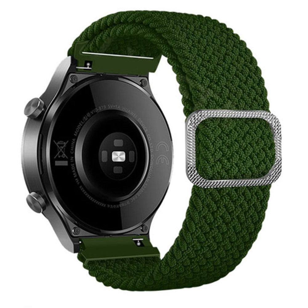22mm Universal nylon strap with buckle - Green#serie_17