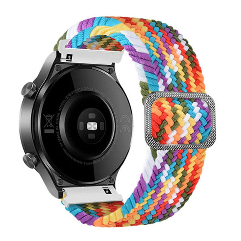 22mm Universal nylon strap with buckle - Rainbow#serie_3