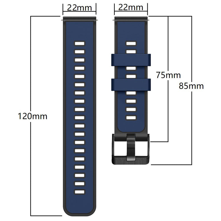 Vildt godt Universal Silikone Rem - Hvid#serie_2