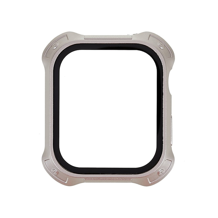 Meget Godt Apple Watch Series 7 41mm Cover med Skærmbeskytter i Plastik og Hærdet Glas - Guld#serie_2
