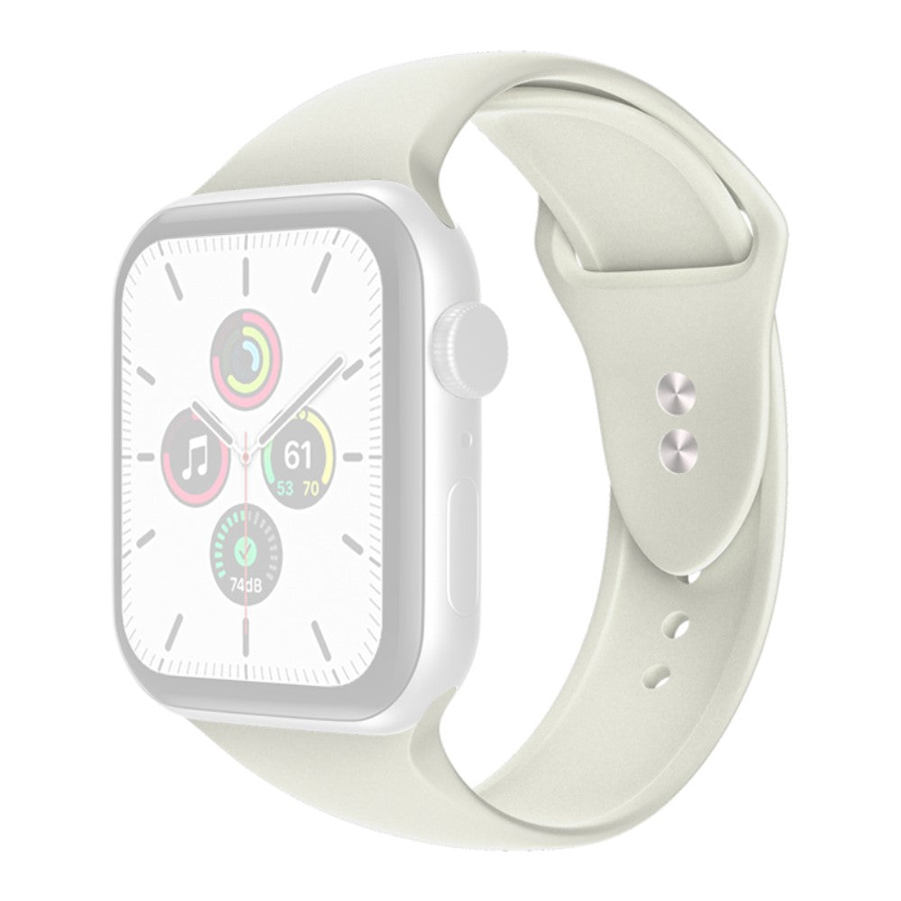 Vildt cool Universal Apple Silikone Rem - Hvid#serie_5