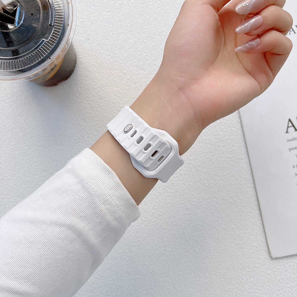 Flot Universal Apple Silikone Urrem - Grøn#serie_3