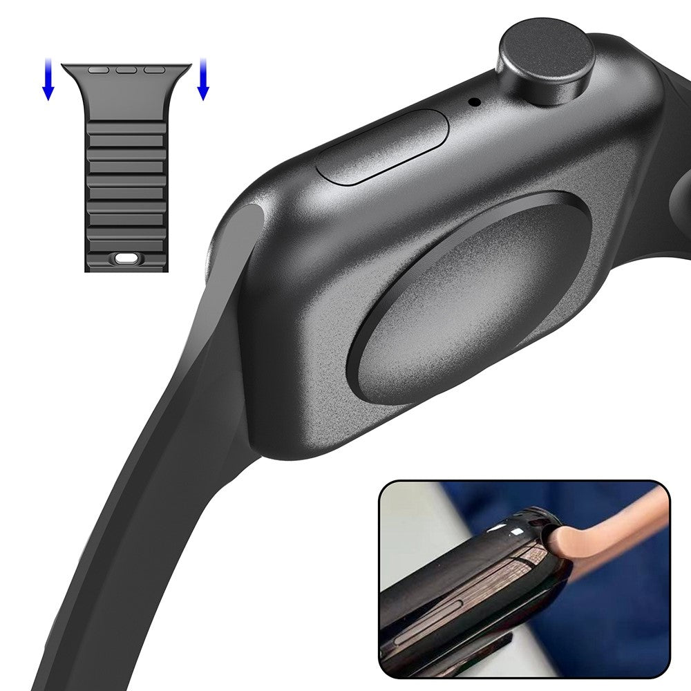 Flot Universal Apple Silikone Urrem - Grøn#serie_3