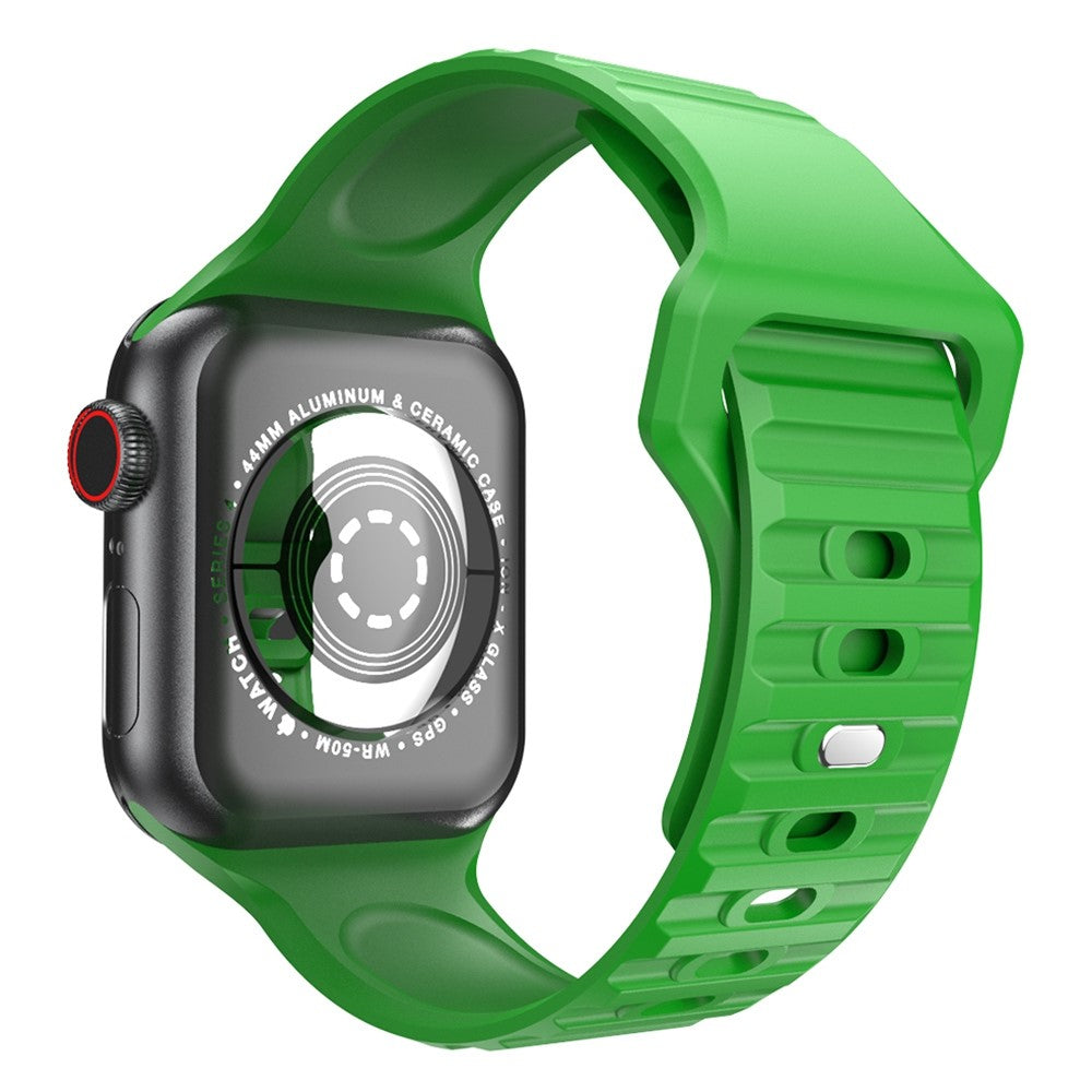 Meget nydelig Universal Apple Silikone Rem - Grøn#serie_3