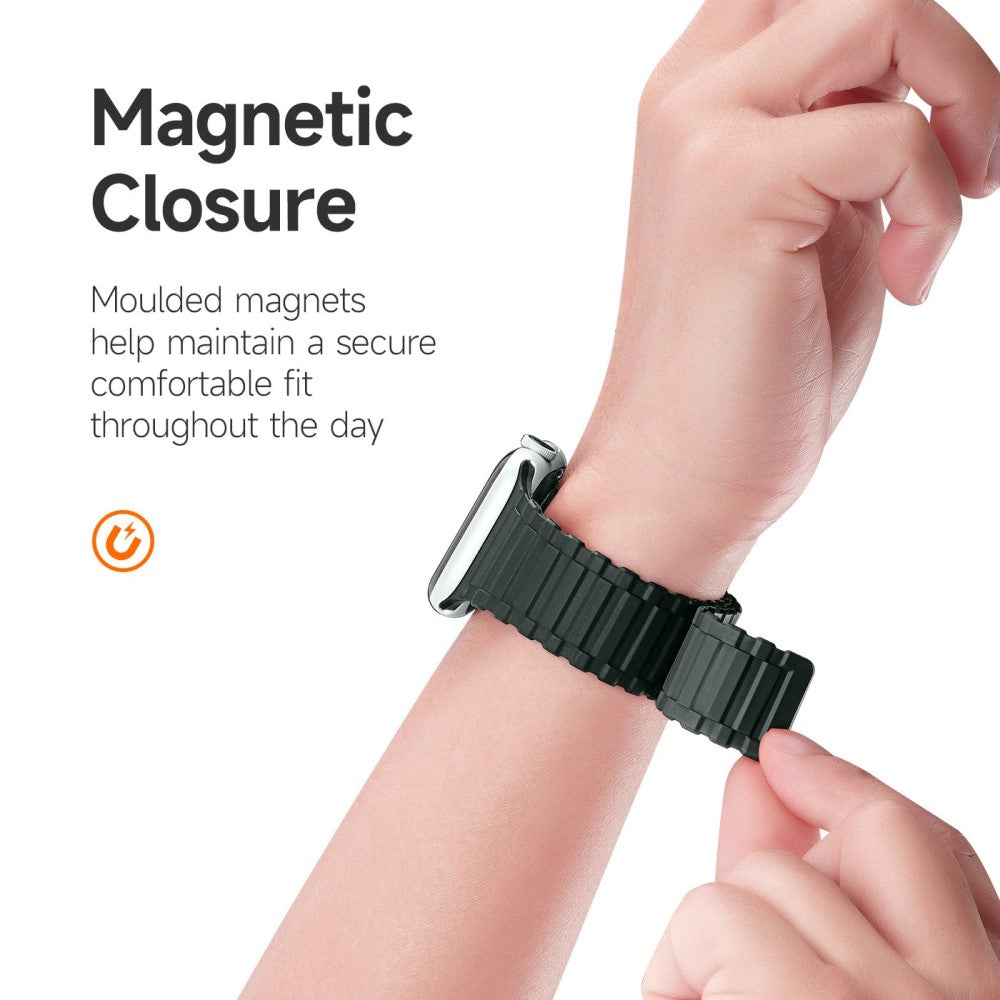 Tidsløst Universal Apple Silikone Rem - Grøn#serie_3