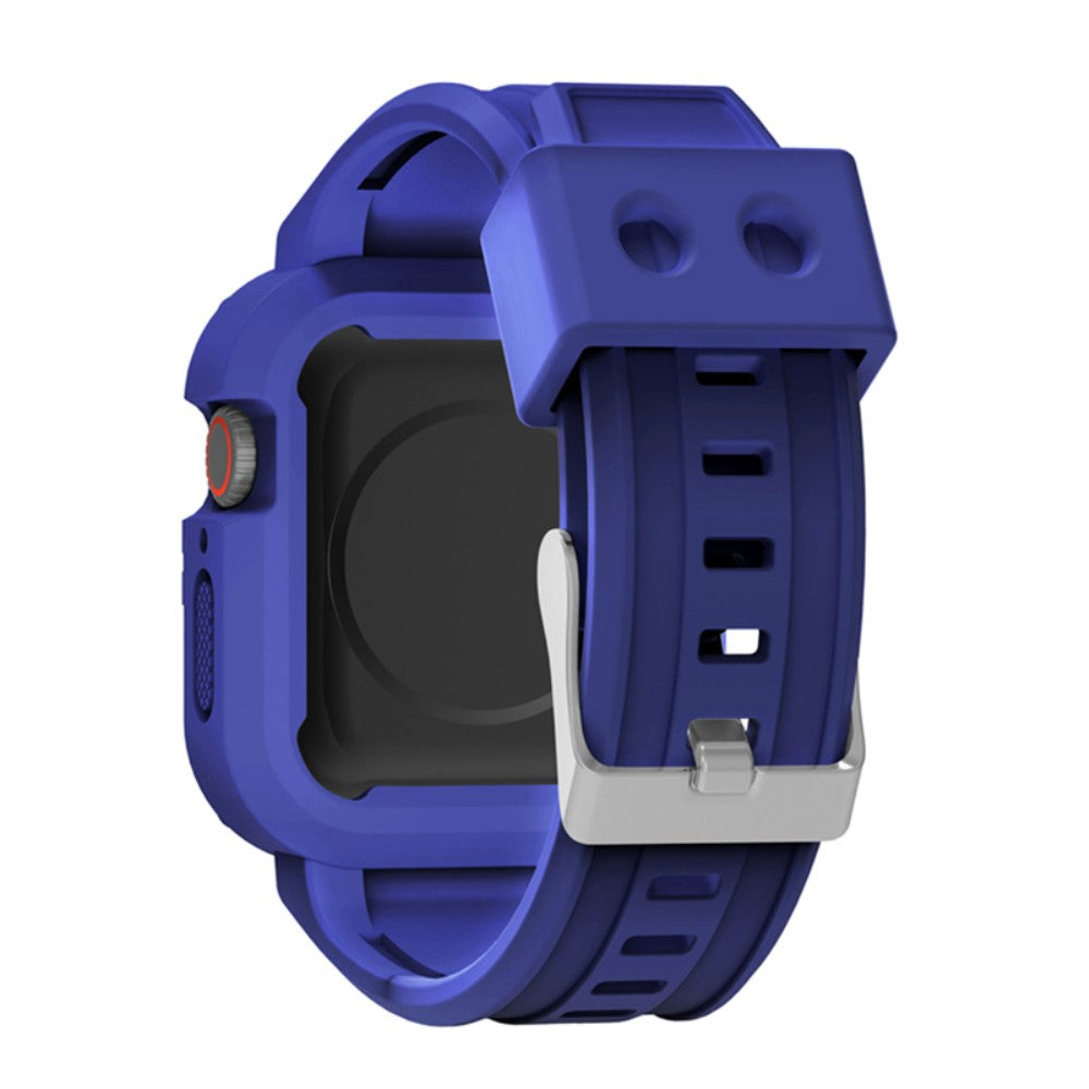 Glimrende Universal Apple Silikone Rem - Blå#serie_5