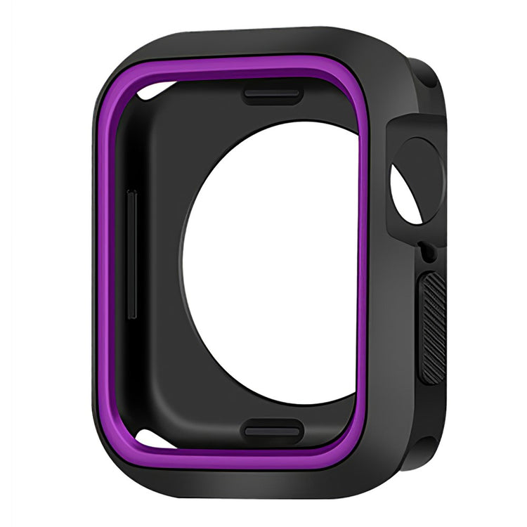 Apple Watch Series 7 45mm  Silikone Bumper  - Lilla#serie_11