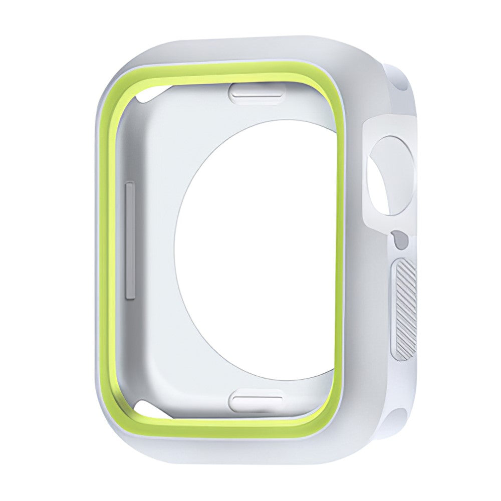 Apple Watch Series 7 45mm  Silikone Bumper  - Grøn#serie_6