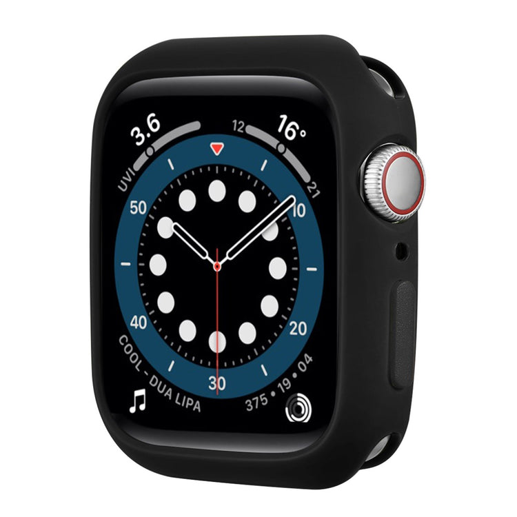 Apple Watch Series 7 45mm  Silikone Bumper  - Sort#serie_1